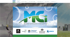 Desktop Screenshot of mineralcarbonation.com