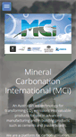 Mobile Screenshot of mineralcarbonation.com